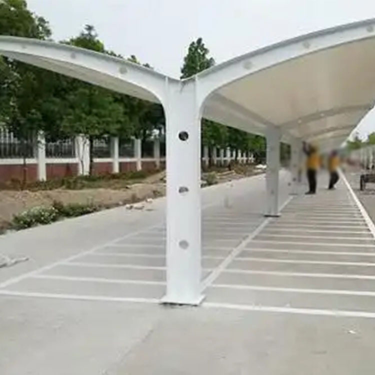 和县膜结构电动车棚